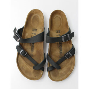 Birkenstock Mayari Black 39 L8 M6 Sandals Shoes
